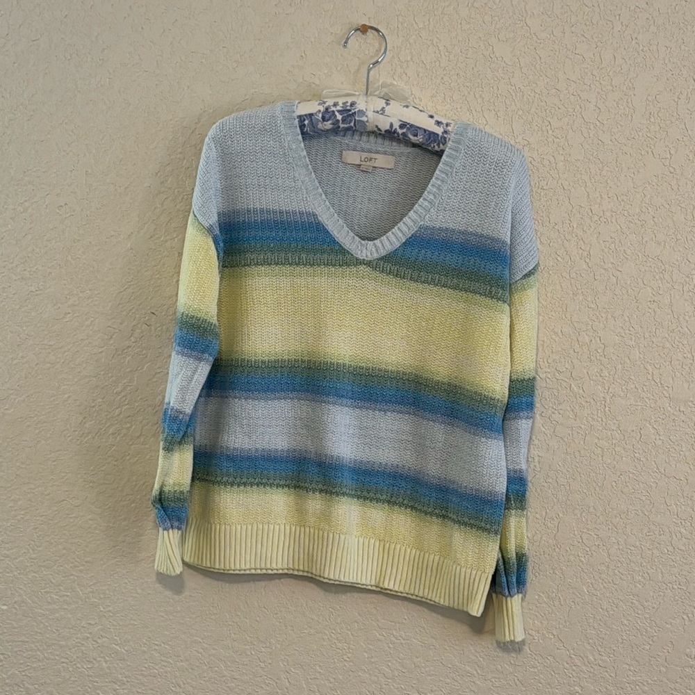 Loft colorful sweater